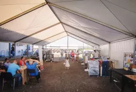 Tent pavilion 10х20м